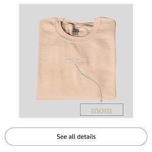 mom & dad crewnecks